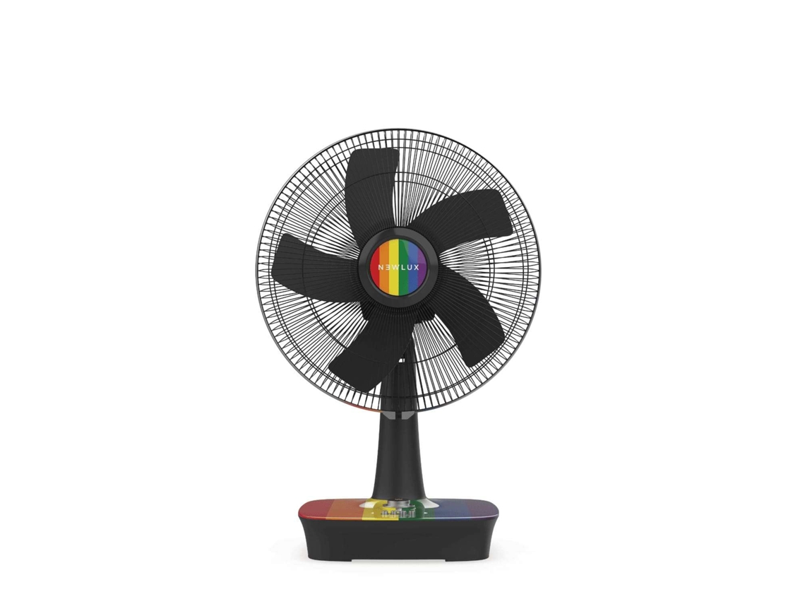 Ventilador de Sobremesa Arcoiris Newlux Desk W500 5 Aspas (Ø 40cm)