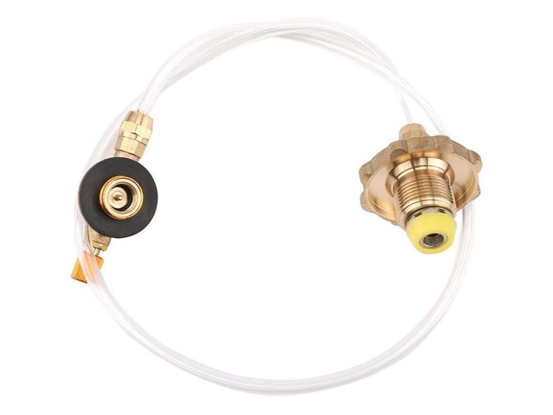 Adaptador Para Hornilla De Camping Con Manguera, Bombona De Propano, Kit Portátil Para Acampadas Y Picnics.