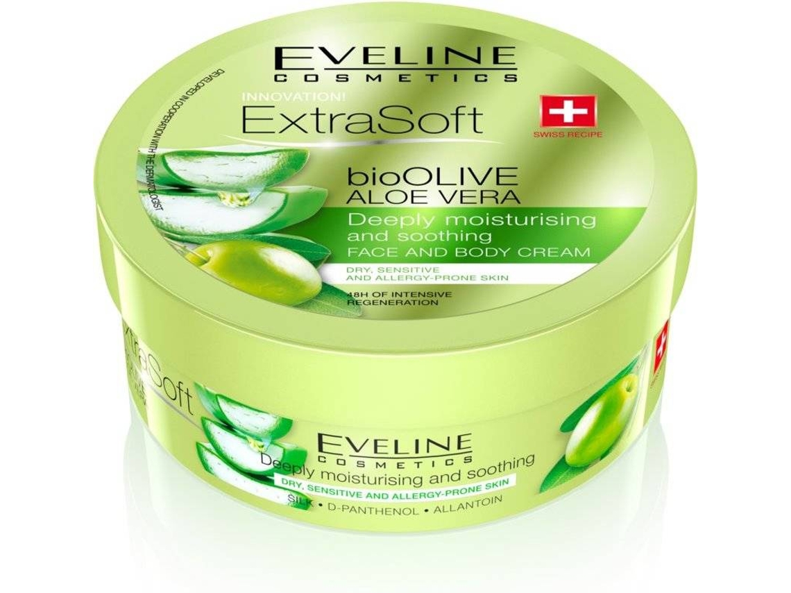 Crema Facial Y Corporal Extra Soft Biooliva Aloe Vera
