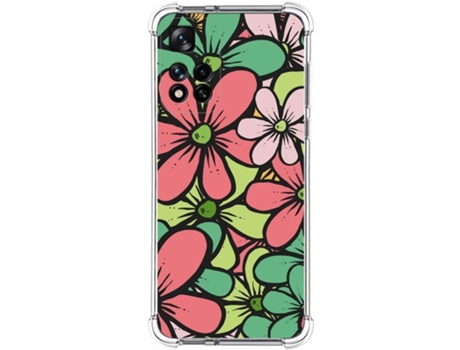 Carcasa para Xiaomi Redmi Note 11 Pro+ Plus 5G TUMUNDOSMARTPHONE Dibujos Antigolpes Flores 02 Multicolor