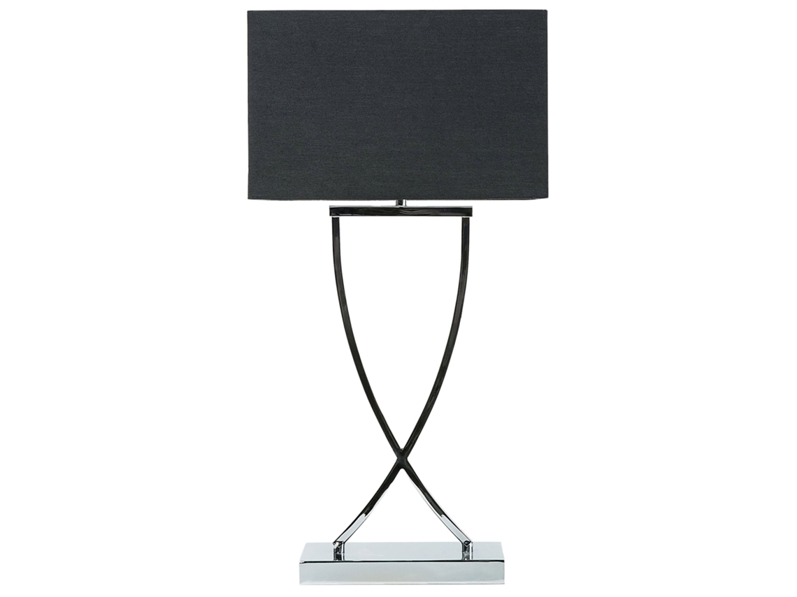 Lámpara de mesa BELIANI Yasuni de Hierro Negro 32x20x62