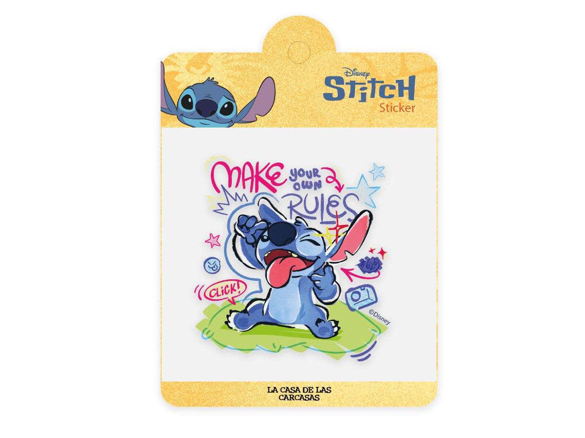 Stickers Disney - Personaliza Tus Dispositivos Make Your Rules - Stickers Lilo Stitch