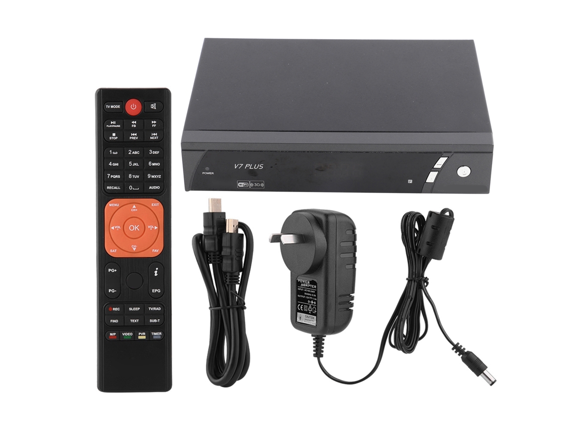 Receptor de TV por satélite con wifi y 1080p