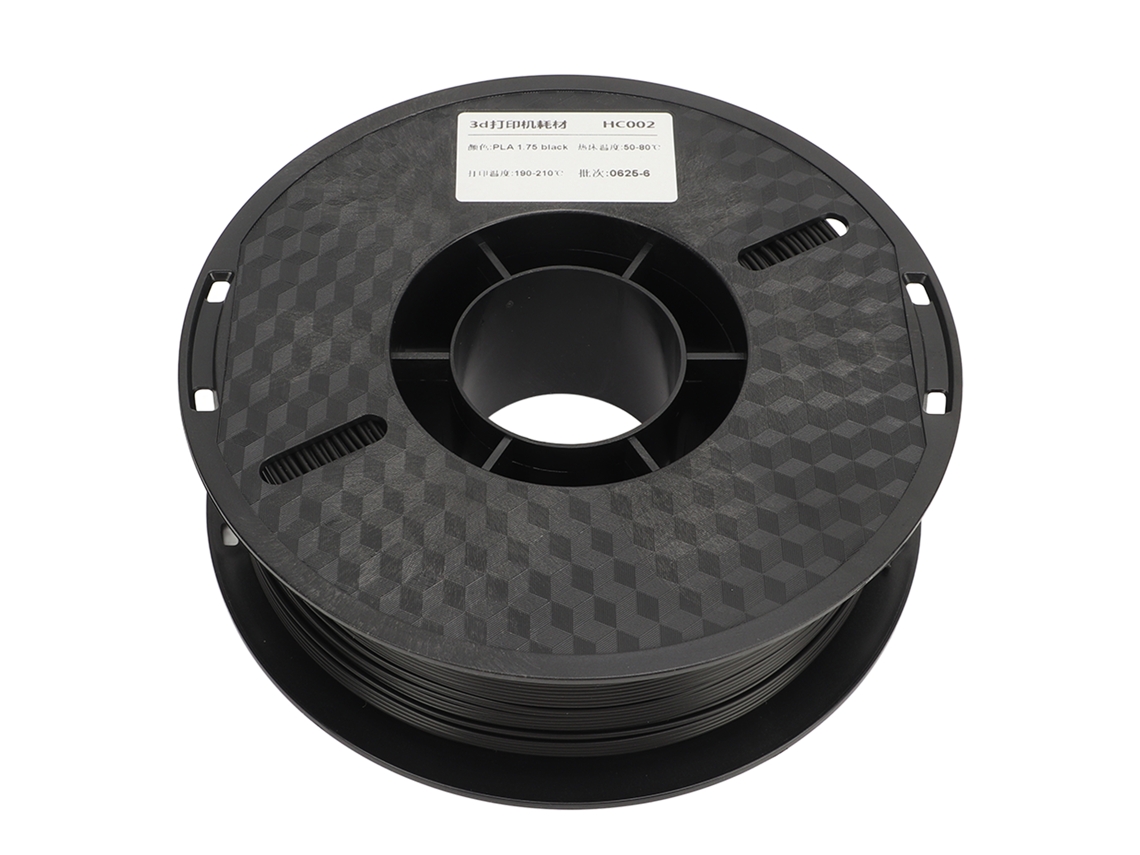 Filamento Pla Para Impresora 3d, 1,75 Mm, 340 M, Fuerte Adhesión, Material De Impresión 3d, Color Negro.