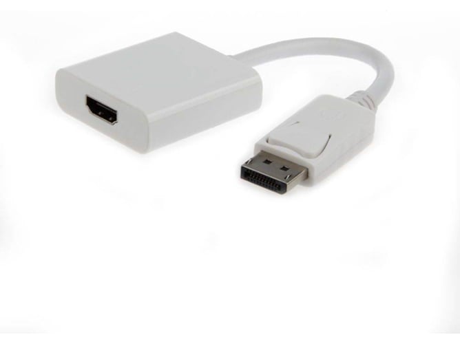 Adaptador GEMBIRD Displayport p/ HDMI Blanco