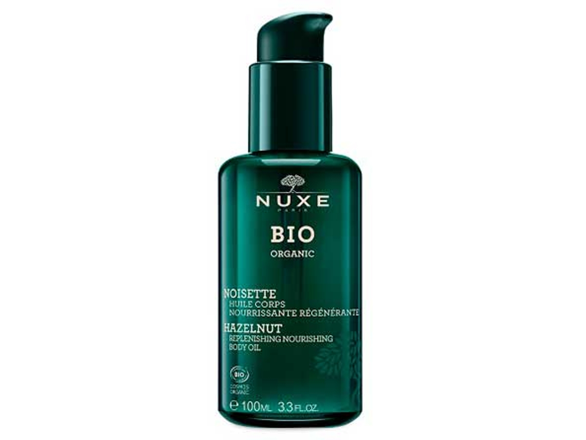 Aceite Corporal NUXE Bio Organic Hazelnut Replenishing Nourishing Body (100ml)