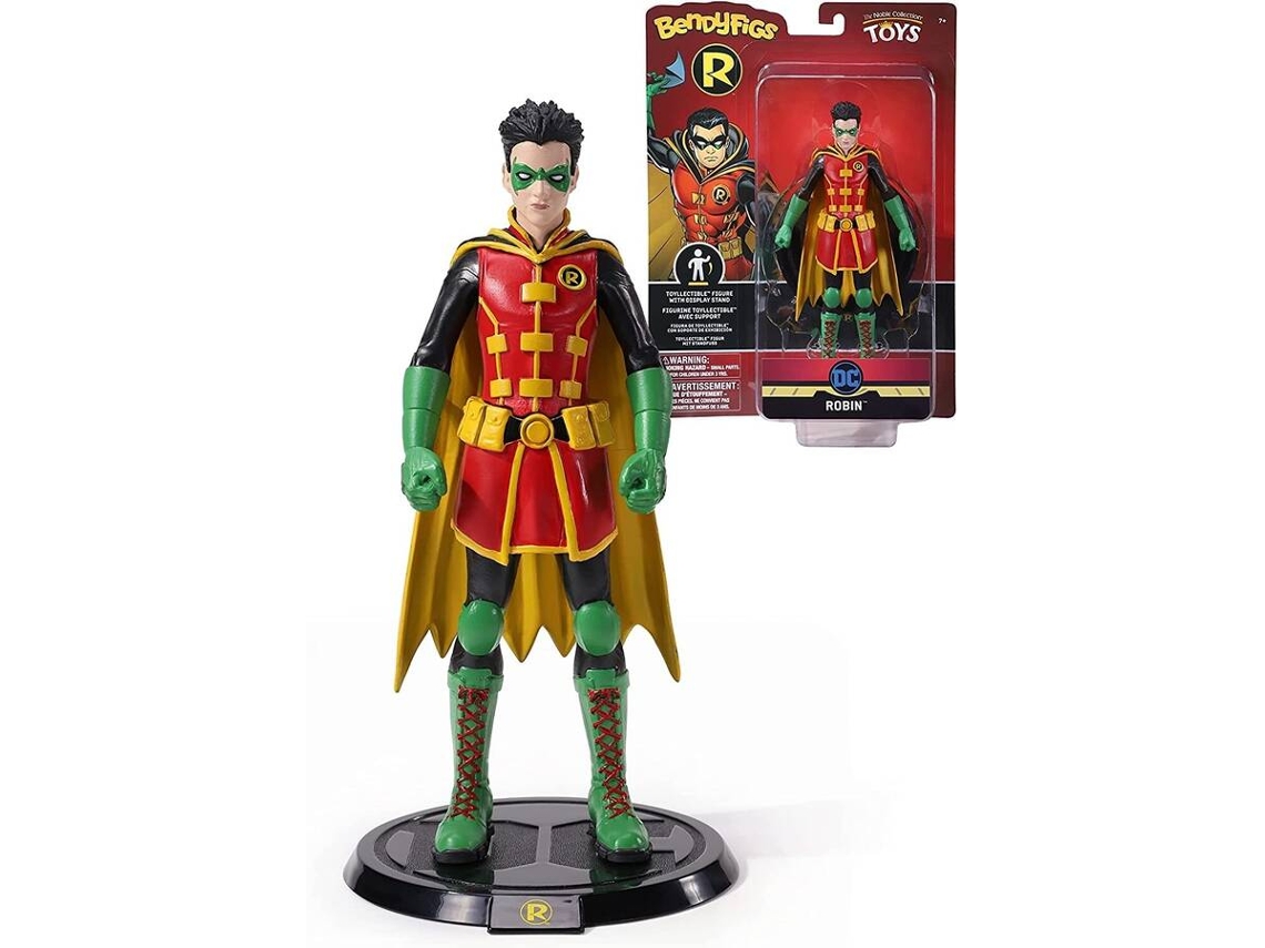 Figura THE NOBLE COLLECTION DC Comic Bendyfig Robin 18 Cm