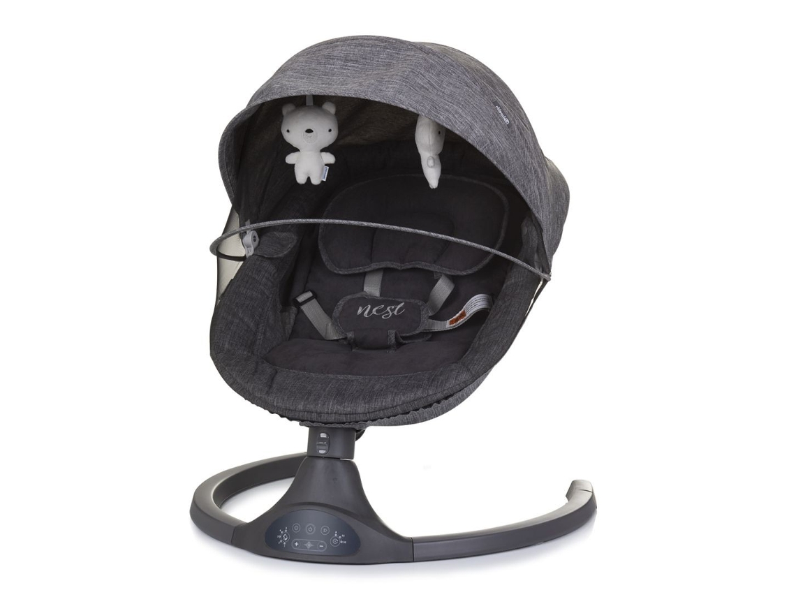 Hamaca de bebé eléctrica NEST de CHIPOLINO Granite