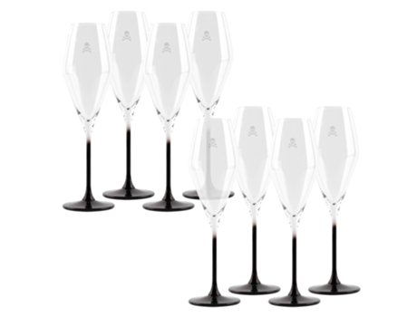 Set 8 Copas Flauta 18,2cl Cristal SCALPERS