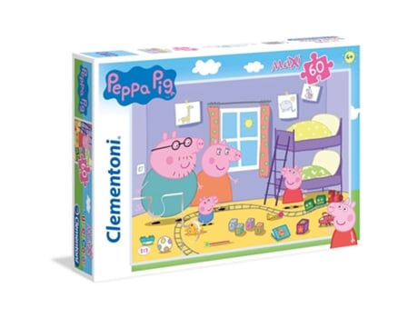 Puzzle 2D CLEMENTONI Quebra-cabeça peppa pig maxi