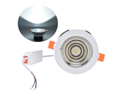 Yncm2026-foco Empotrado Led Cob 7w Con Buena Dissipación De Calor, Regulable, Para Hoteles, Clubs Y Dormitorios