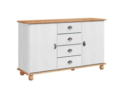 Maison Exclusive - Aparador Askim 133,5 X 40 X 79 Cm Madera Maciza De Pino
