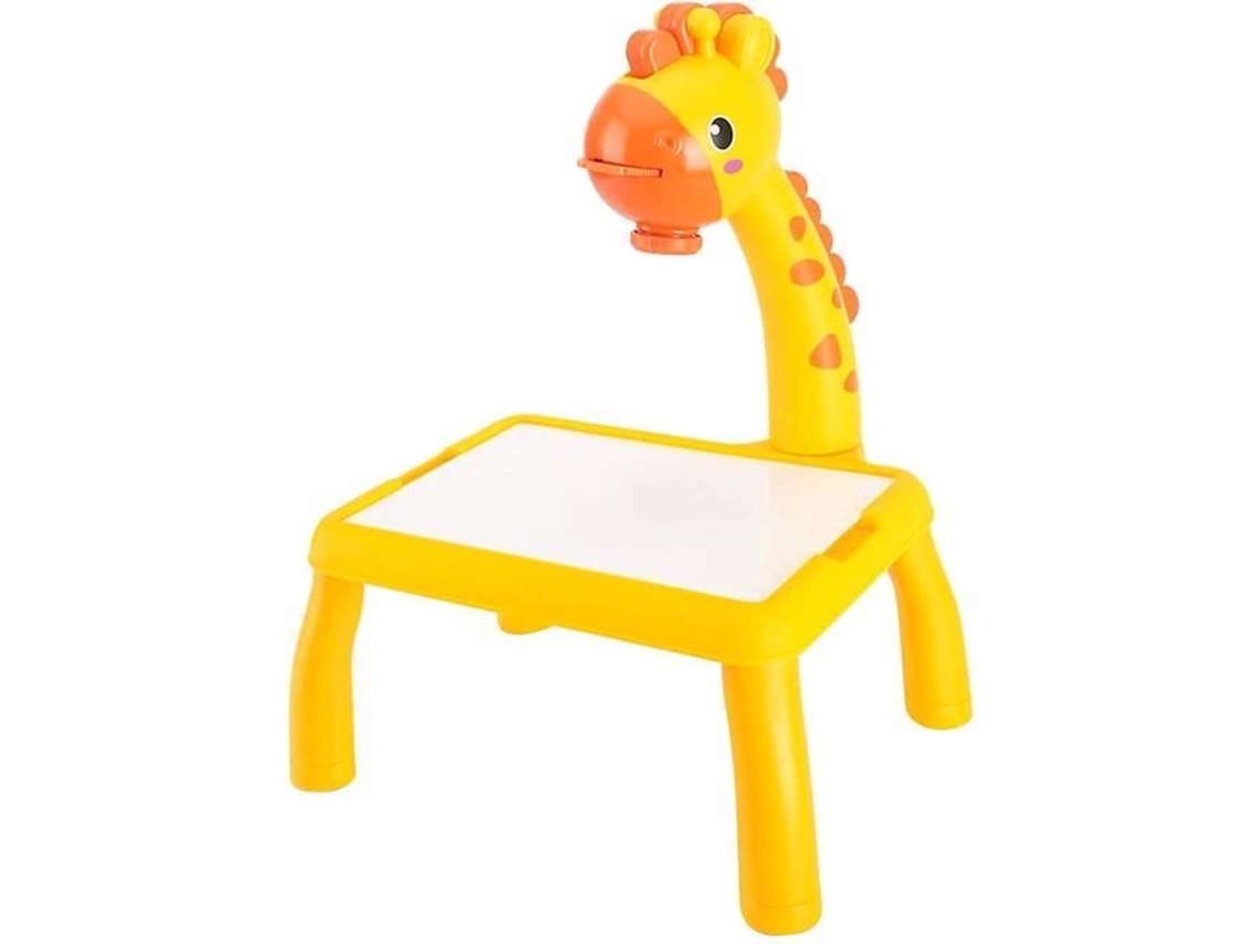 Proyector de tablero de dibujo para niños, tablero de dibujo para niños, mesa de estudio multifuncional con diseño de patrón 270