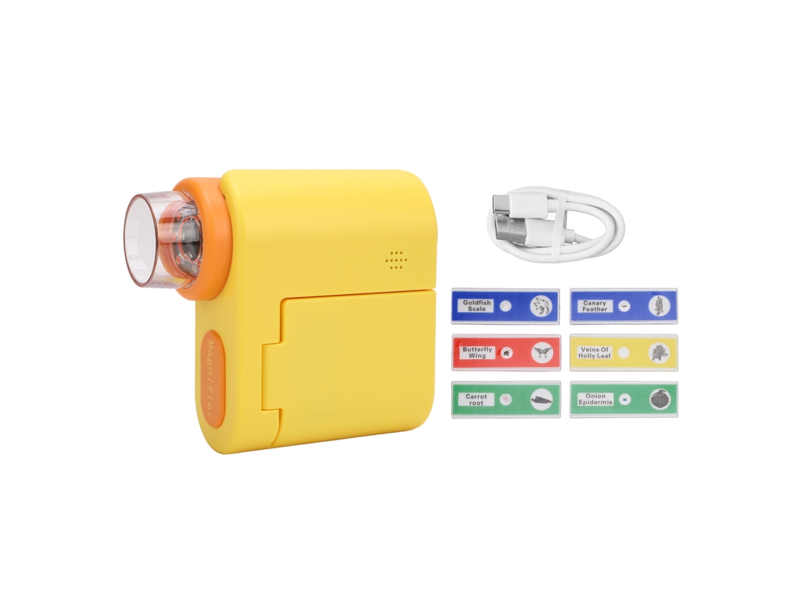 2026-microscopio Portátil Para Niños, Microscopio De Bolsillo Mini Y Digital Para Niños