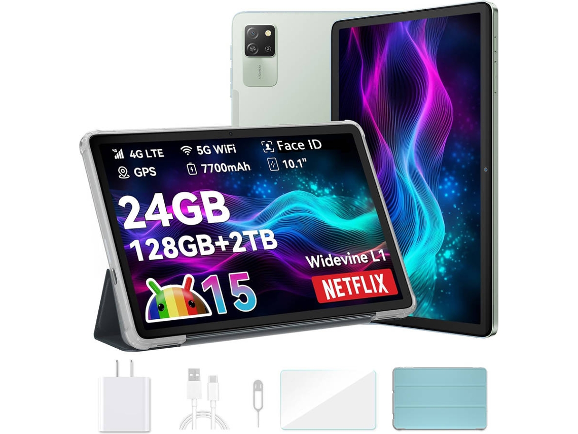 Tablet BLACKVIEW Tab 60 Pro 10.1'' - 24 GB - 128 GB - Verde