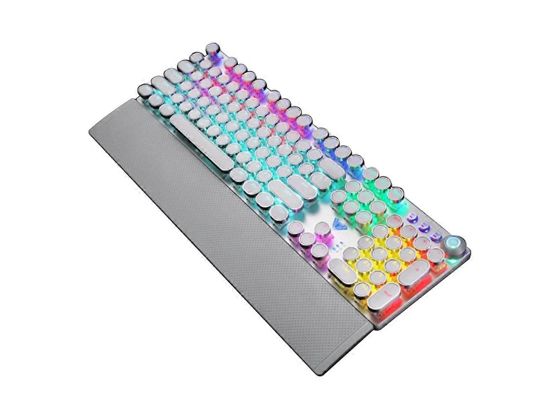 Teclado mecánico real, teclado para juegos, teclado de escritorio Everley891