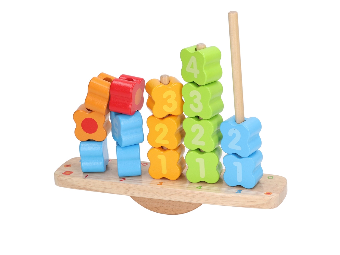 Rompecabezas De Números De Madera Montessori - Juguetes Educativos Para Niños