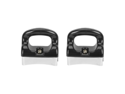 2 Mango Auxiliar Negro Plata De Fenolformaldehído Para Sartén Olla Cocina Resistente Al Calor