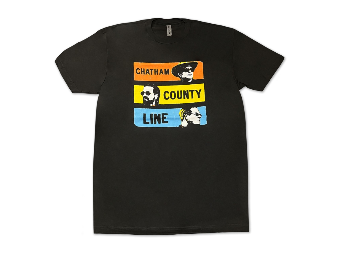 Camiseta unisex para adultos Chatham County Line Three Bar ROCKINSTONE, superventas. Talla: XL