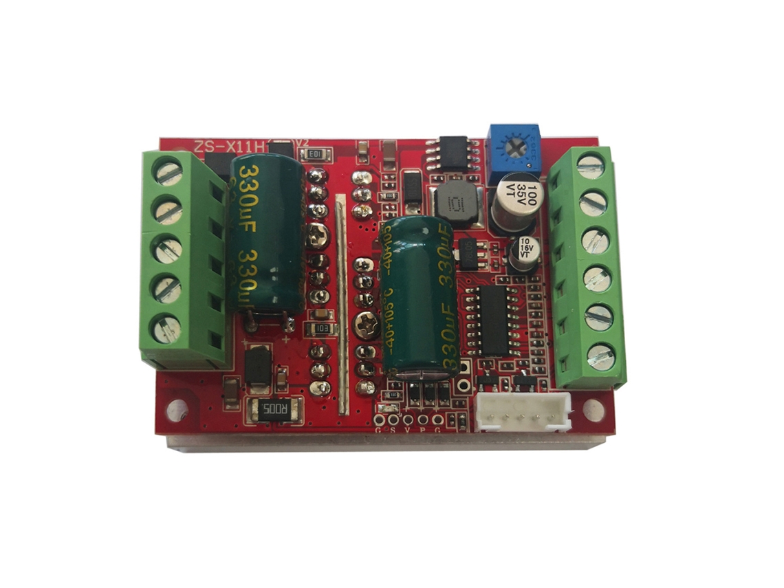 Controlador De Motor Sin Escobillas Bldc Trifásico De 6-60 V Y 400 W Con Placa Controladora Hall De Alta Potencia.