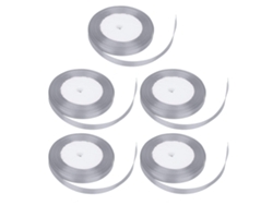 Vlrla-5 Pcs Waterproof Gift Wrapping Ribbon (0.4in Wide, 24.1yd Long)