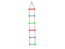 Escalera De Cuerda Para Niños, 6 Peldaños, Equipo De Ejercicio Al Aire Libre, Juguete