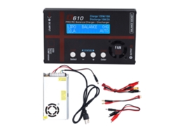 Cargador Inteligente Balanceado De 120 W Y 10 A Para Baterías Life, Lihv, Li-ion, Nicd Y Nimh, Enchufe Estadounidense, 110 V.