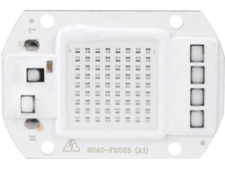 Proyector LED COB de 50 W: alto brillo de 4500 a 5000 lúmenes, opciones de luz roja y azul.
