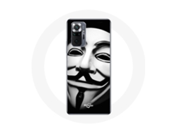 Funda para Xiaomiredmi Note 10 Pro Somos una Legión de Anónimos Mascarilla MANIACASE