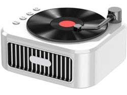 Altavoz Bluetooth 5.3 Retro Con Diseño De Fonógrafo Del Siglo Xviii Y Sonido Estéreo De 360°.