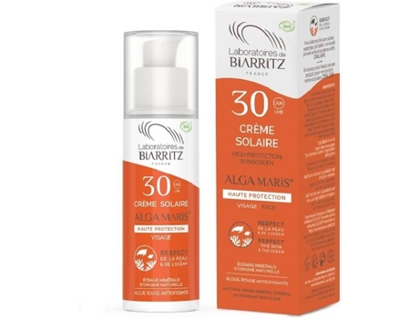 Protector Solar Facial LABORATÓRIOS DE BIARRITZ Alga Maris SFF 30 (50 ml)