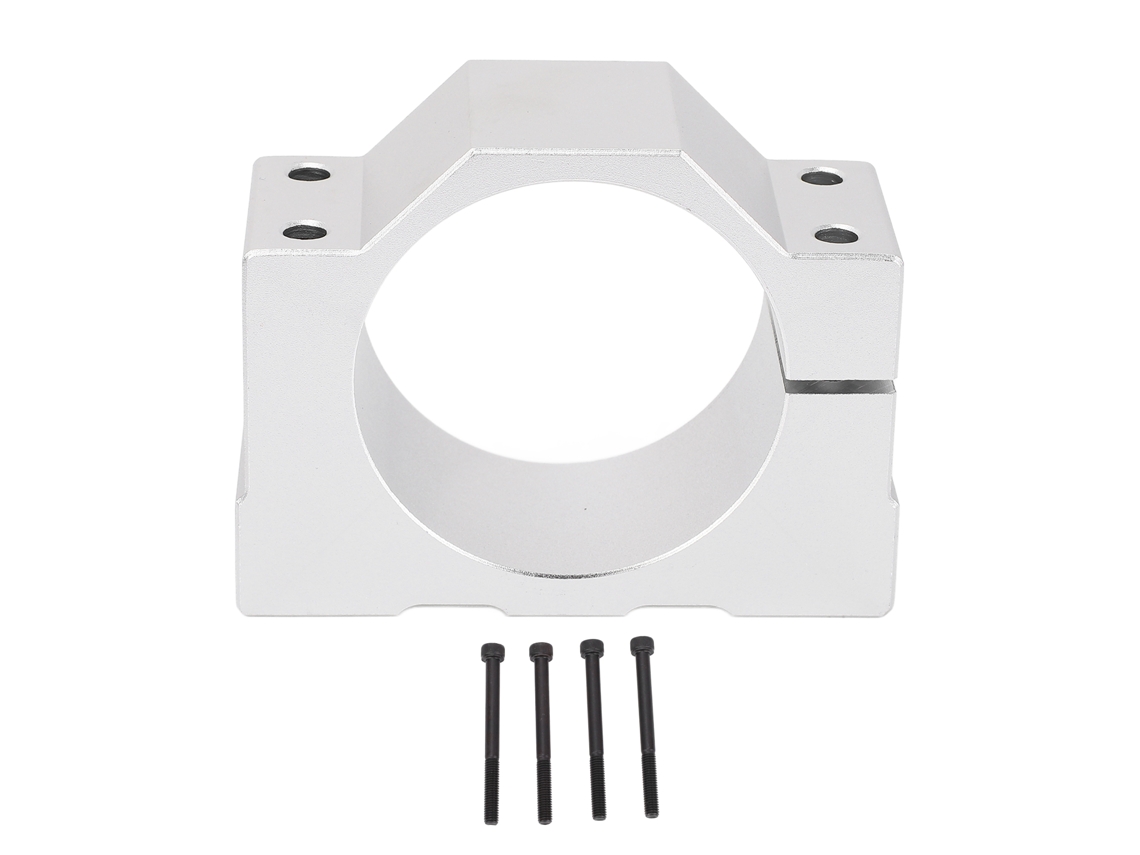 Soporte de motor para montaje de husillo de 65 mm, pieza de repuesto para fresadora CNC de aleación de aluminio.