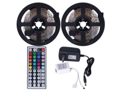 Rebe-cinta Led Rgb De 10m 600led Usb Con Control Remoto De 44 Teclas Para Decoración De Tv Y Hogar Interior