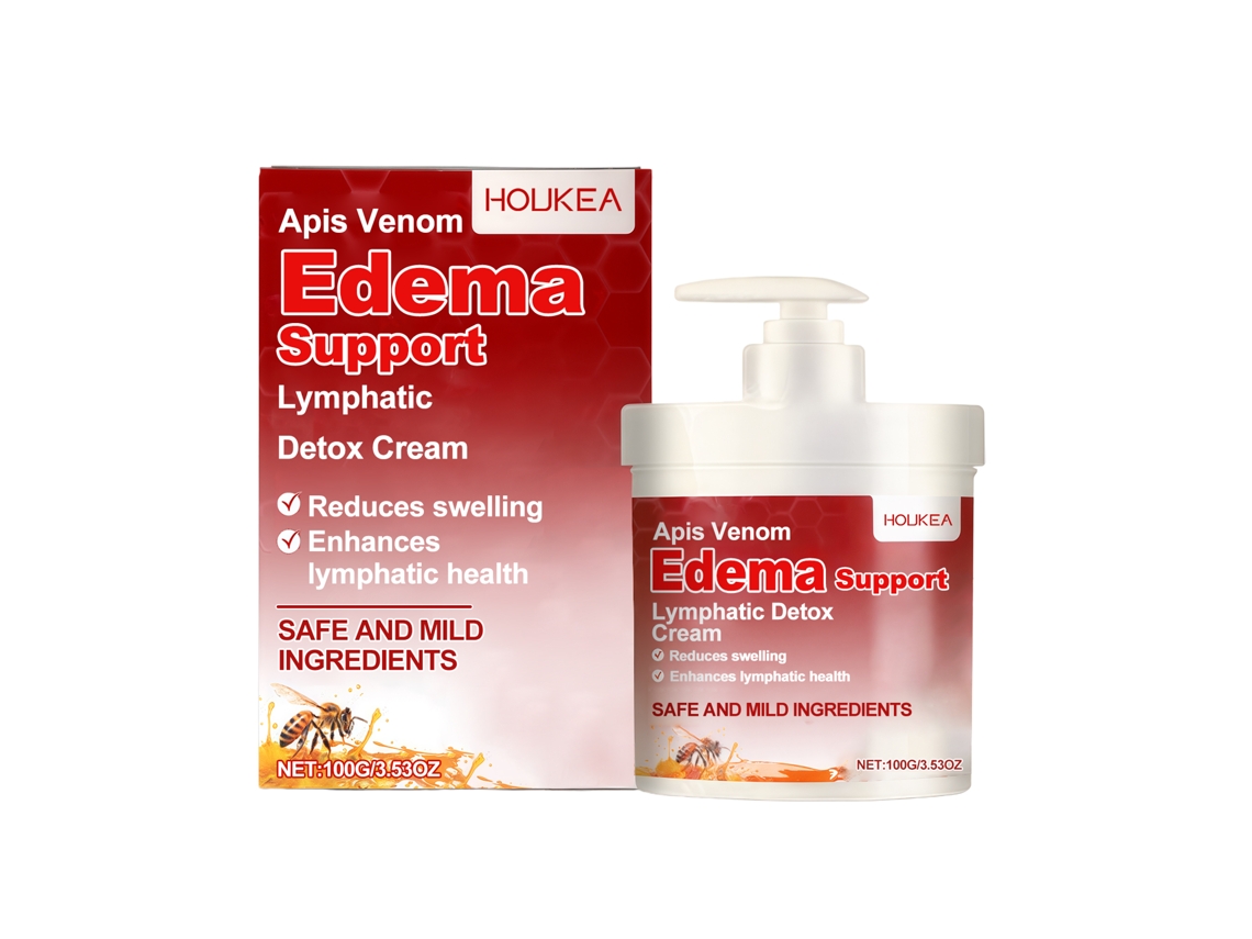 Crema calmante que alivia el edema rápidamente.