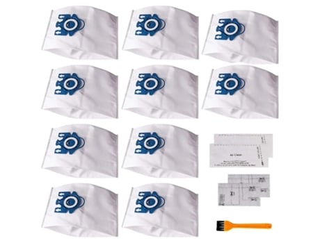 10 piezas de aspiradora para Miele Gn Airclean, bolsas de polvo de eficiencia 3D, reemplazo para aspiradora Miele Gn, pieza de bolsa de polvo