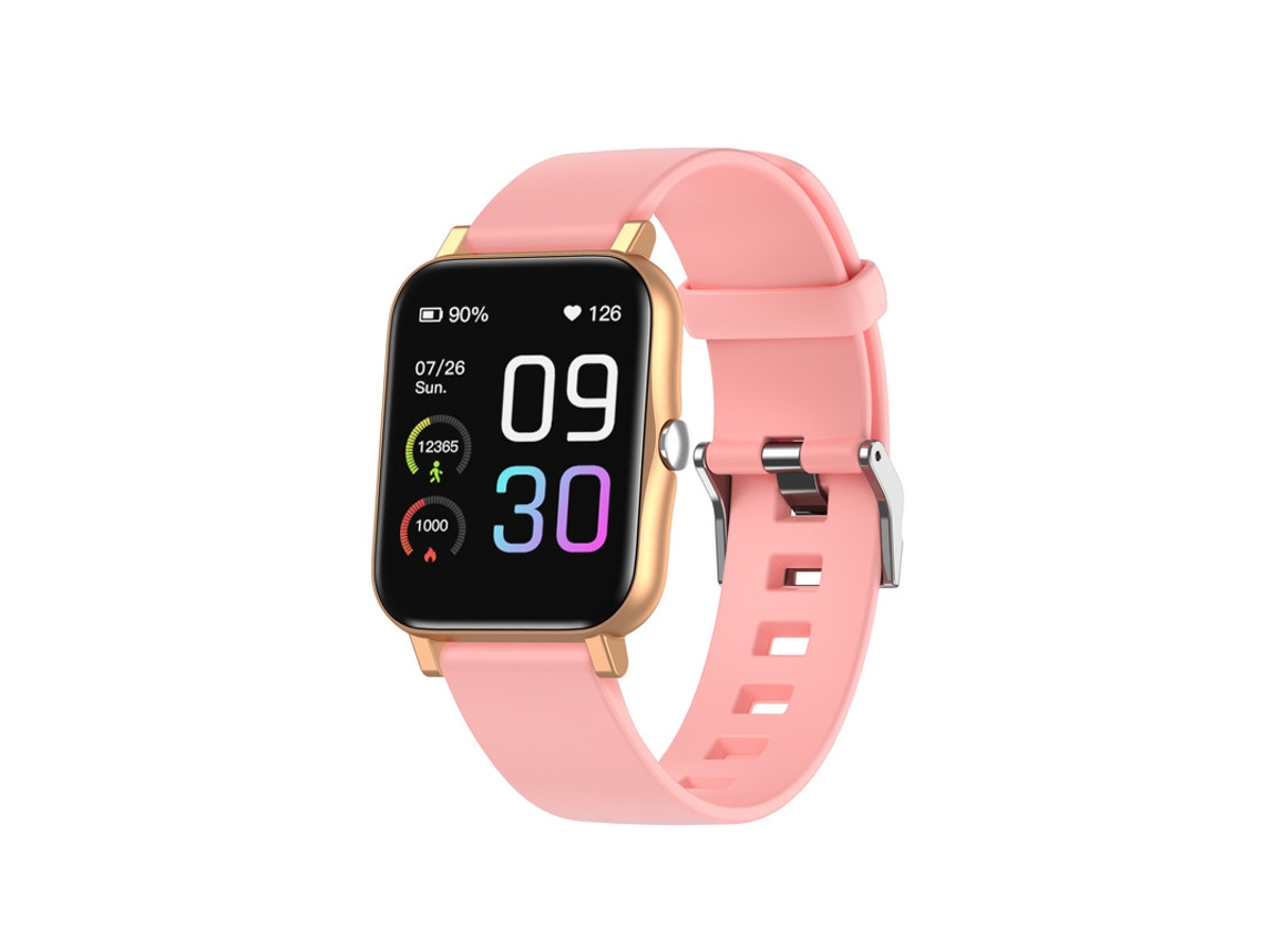 Smartwatch YIZHOOD TE148 1.7Inch Pantalla Completa 100 Modos Deportivos Duración de la Batería de 25 Días Rosa