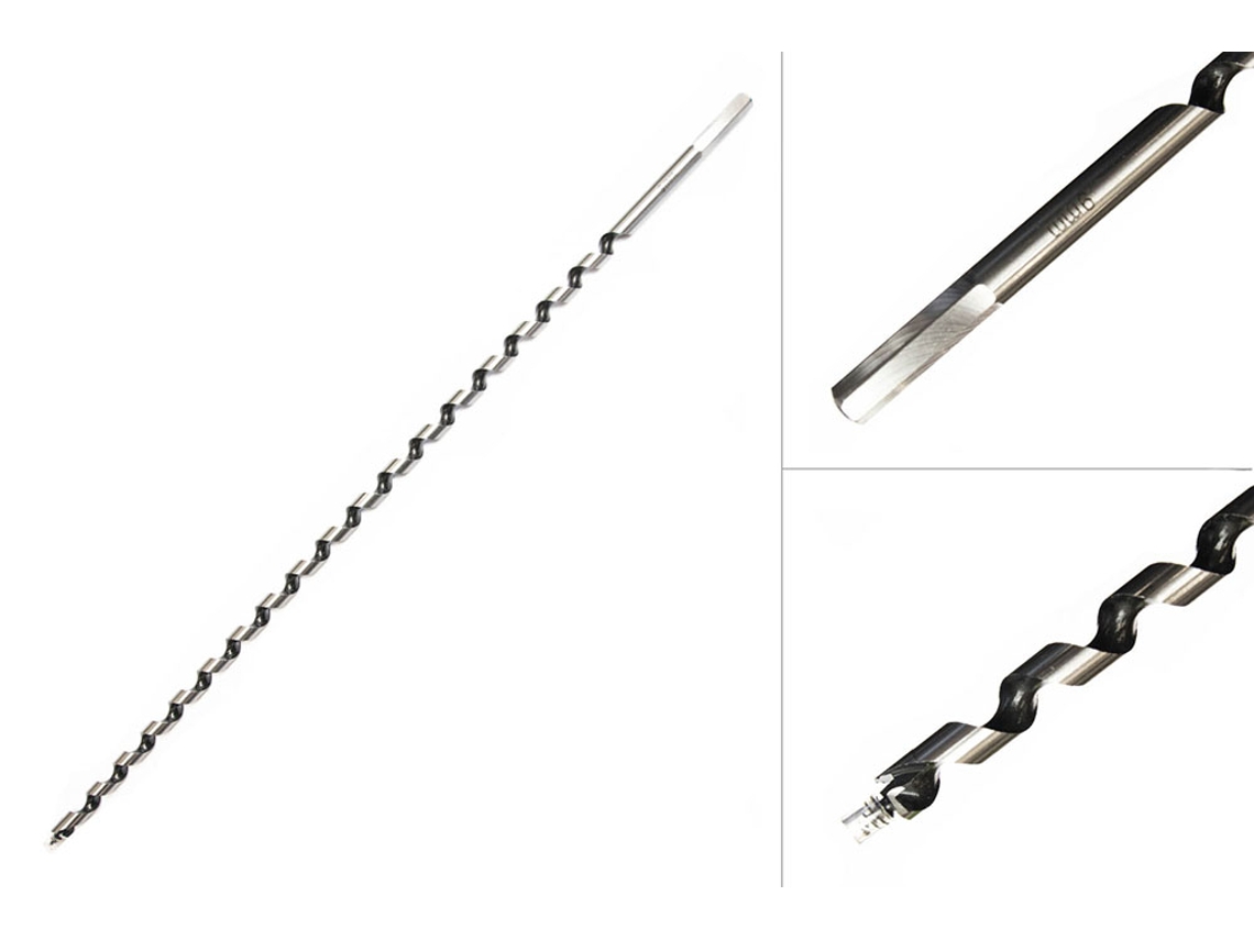 Broca Helicoidal Para Madera 9 X 460 Mm Por Pieza WOVAR