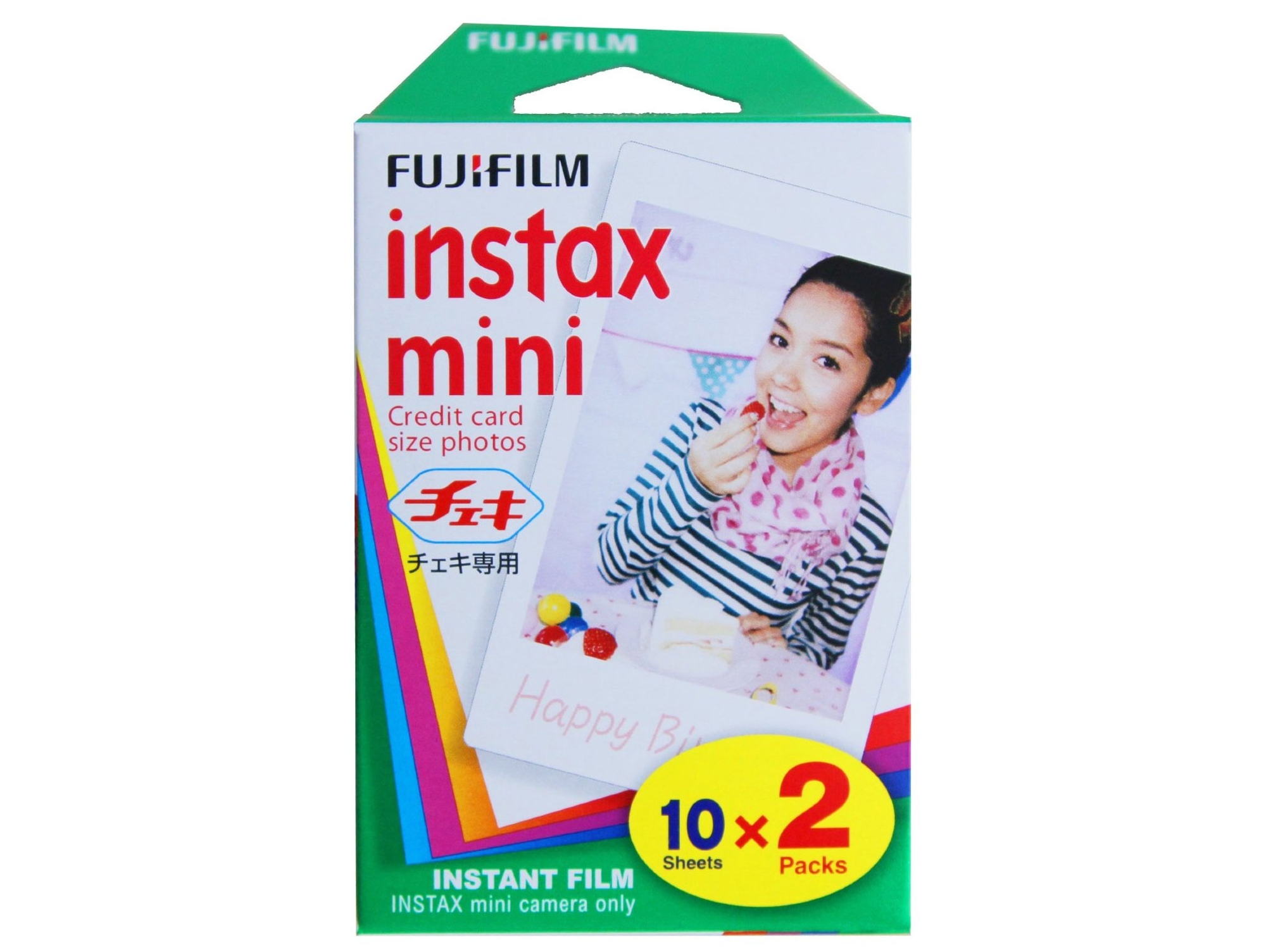 Papel FUJIFILM Colorfilm Instax Miniglossy 20x