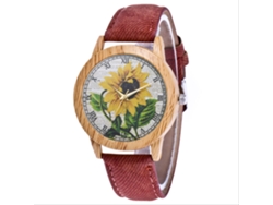 Reloj De Pulsera De Cuarzo Para Mujer Vansvar Con Bisel Redondo Pequeño Y Correa De Aleación (negro)