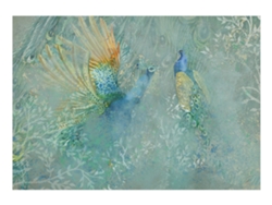 Papel de Pared ARTGEIST Peacocks Dancing - Third Variant (150x105)
