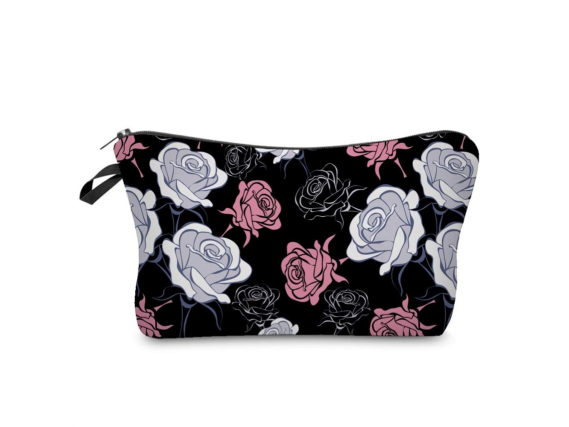 Nécessaire De Mujer Maquillaje Poliéster Rosa (8.6x5.3x0.78)