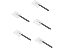 5 Pièces De Péage Carte Voiture Barre Stationnement Tringle Extensible Piquet Telescopique