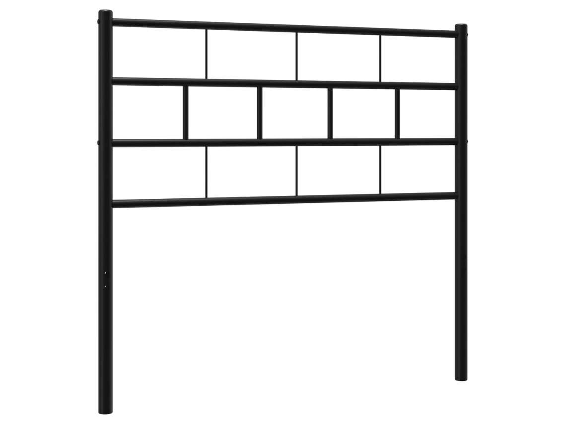 Cabecero de repuesto 80 cm Metal Negro MAISON EXCLUSIVE