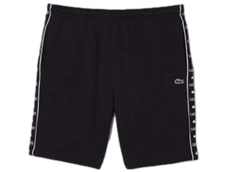 Pantalones de Hombre LACOSTE Corto Negro (M)