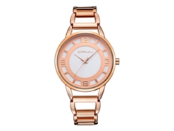 Relógio De Pulso Analógico Quartz Com Pulseira De Lona Padrão De Pato Rosa Zhoulianfa Para Mulher