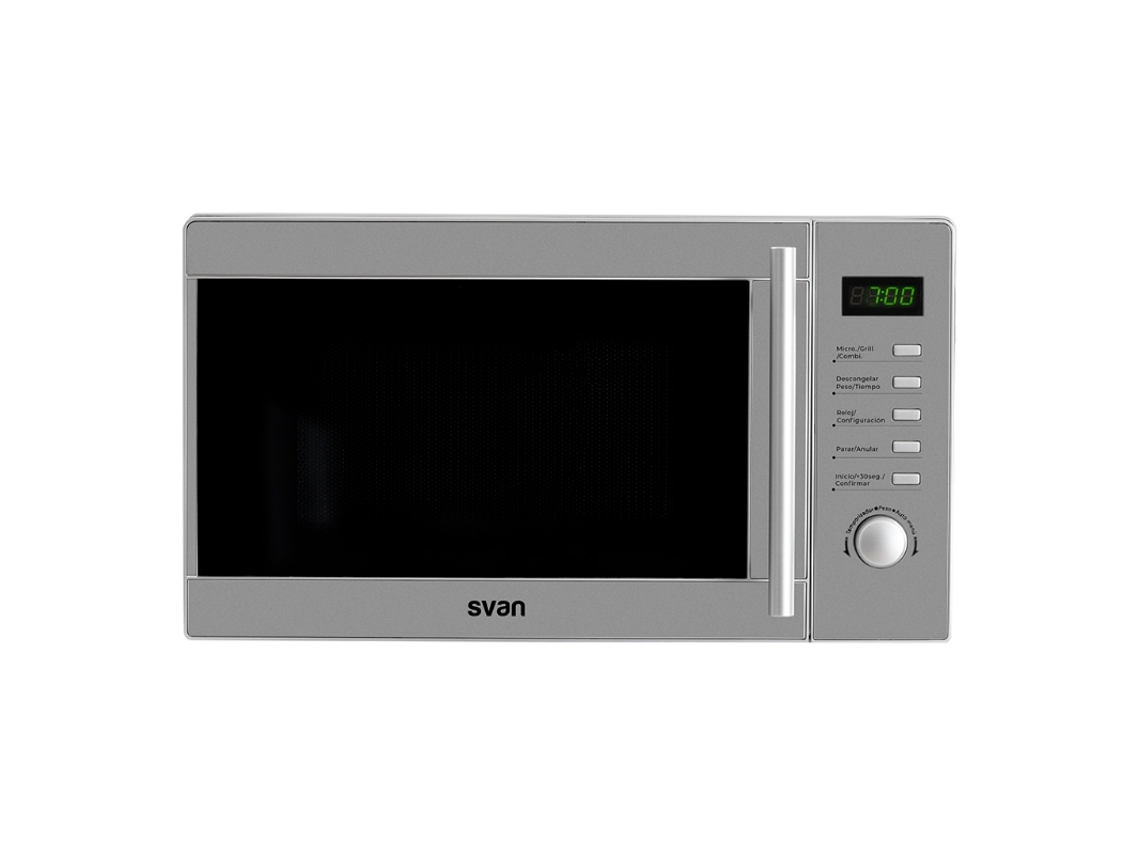 Microondas SVAN Smw2700Dgx 20L 700W C/Grill Inox Digital