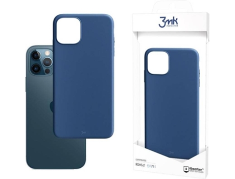 Funda Apple iPhone 12/12 Pro 3MK Lisa (Azul)
