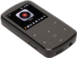 Reproductor MP3 Bluetooth YIZHOOD MP07 1.54Inch Smart Touch Control 32G TF Card (Negro)