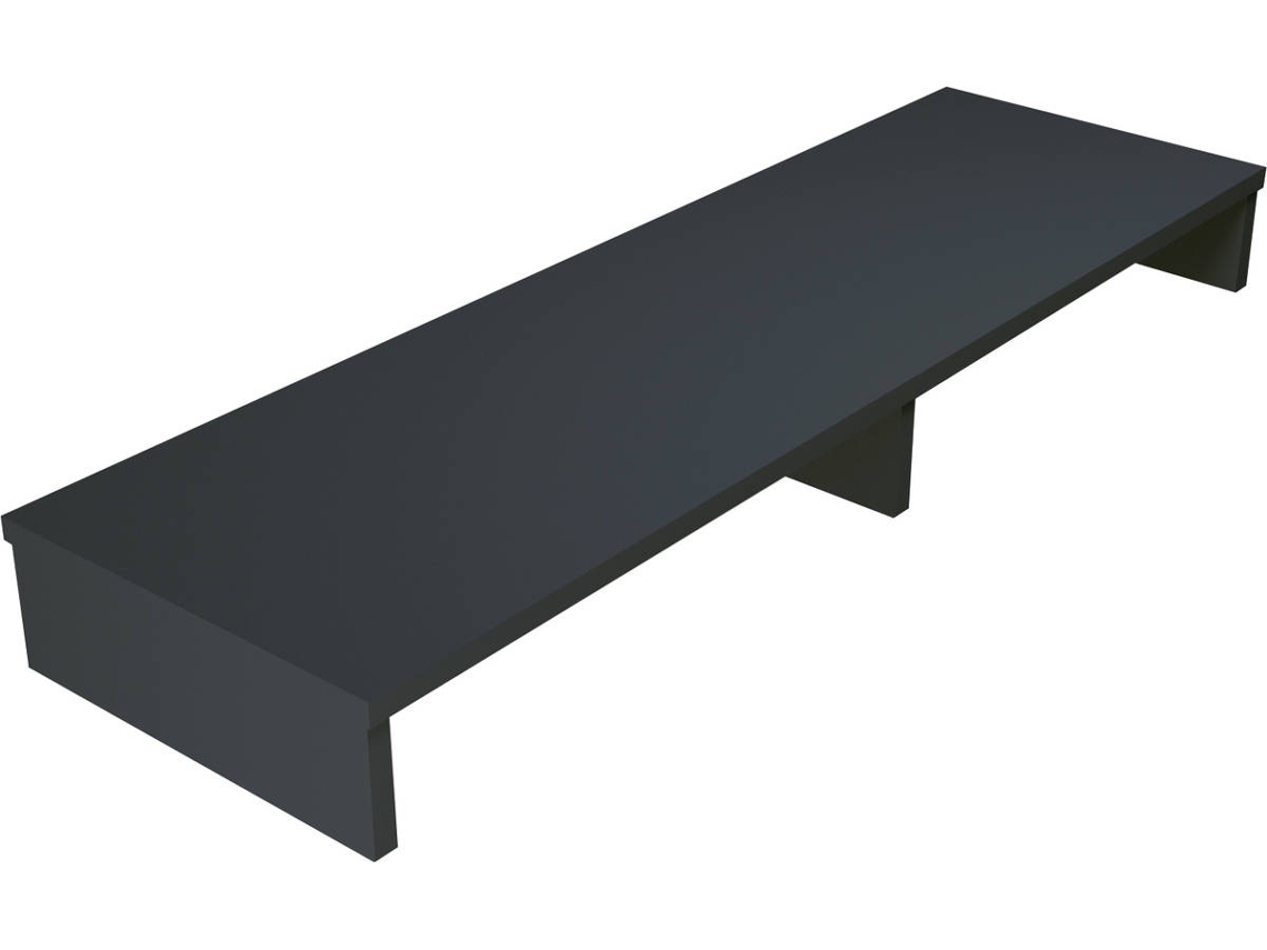 Soporte Monitor HENOR (Graphite - Madera - 100x26.5x12 cm)