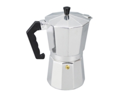 Estufa Top Moka Pot Aluminio Café Italiano Herramientas de preparación de café Espresso Mochaccino Maker 12 taza de copares | Cafeteras